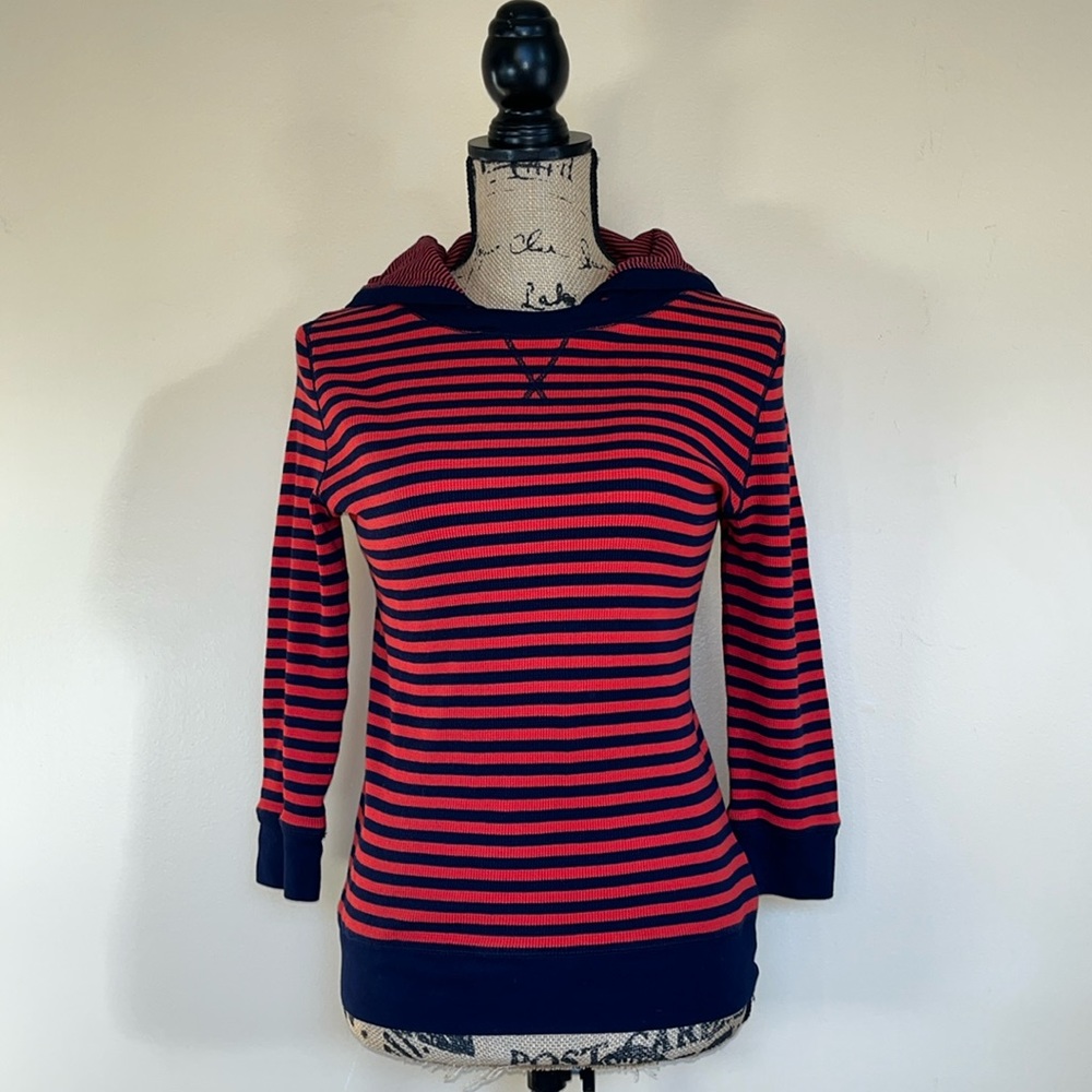 Ralph Lauren Striped Hoodie Sweatshirt